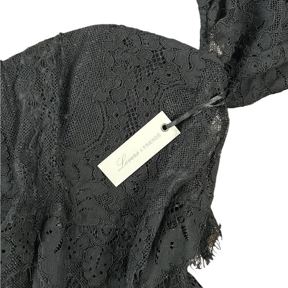 Lovers And Friends Black Dress Womens Size XS - Picture 9 of 12
